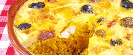 Arroz con costra Arroz con costra