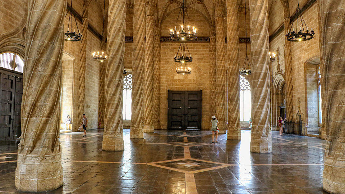 The Silk Exchange in Valencia