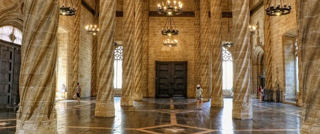 The Silk Exchange in Valencia The Silk Exchange in Valencia