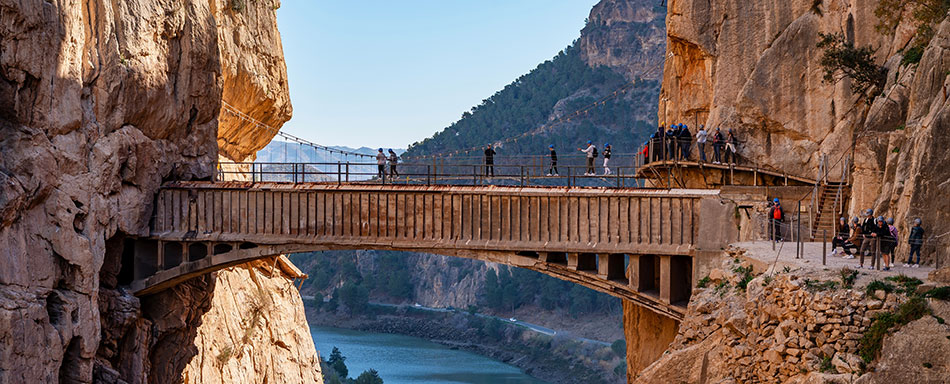 The Caminito del Rey Trail in Malaga