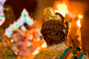 Las Fallas bonfire festival