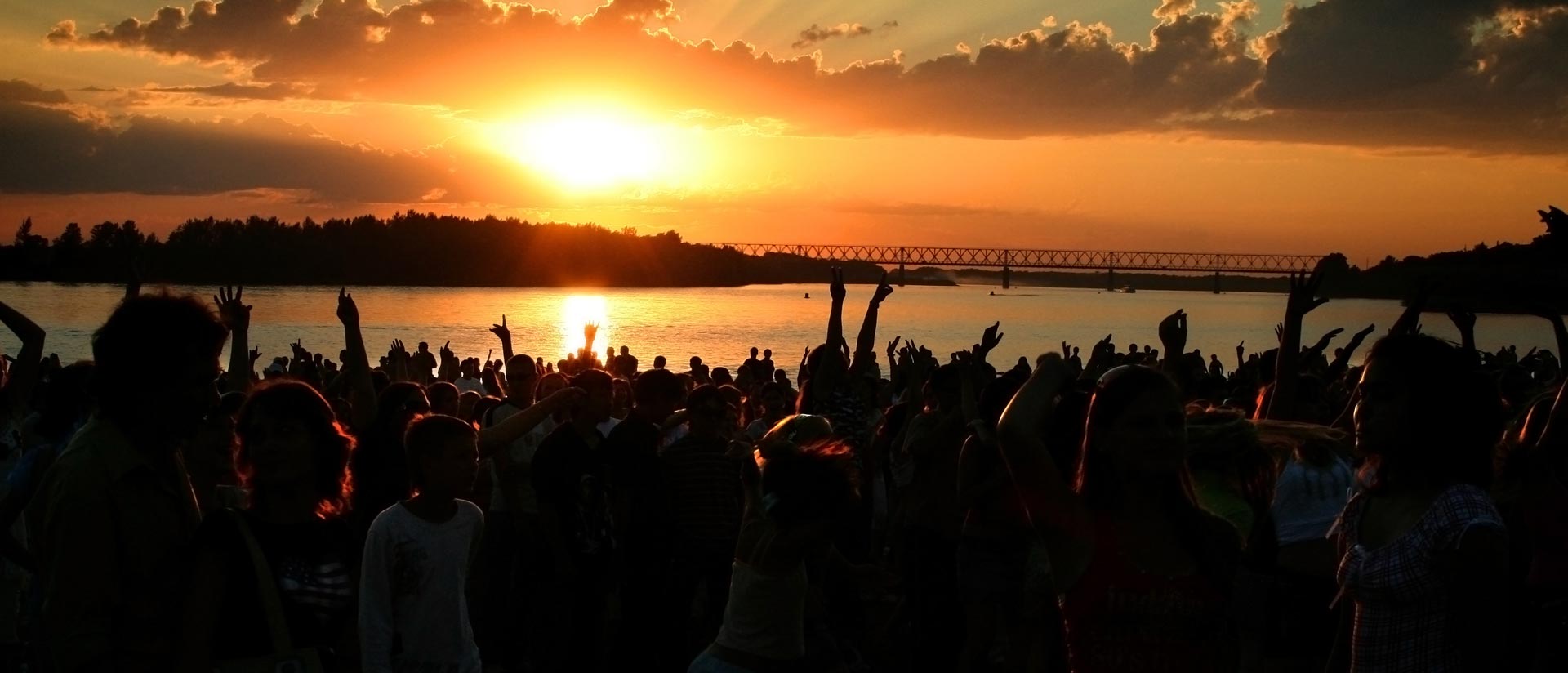 Party on the beach