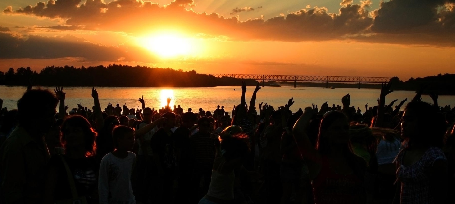 Party on the beach