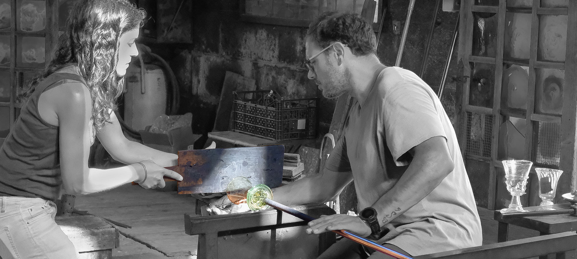 Master glassmakers
