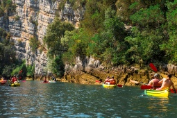 Kayaking in the Verdon Gorges