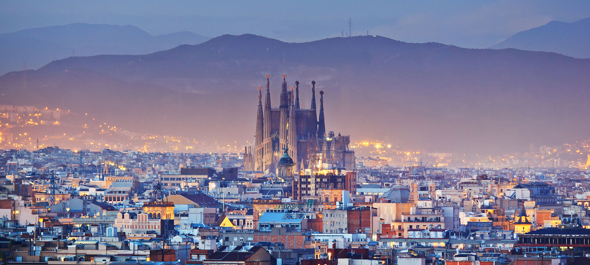 Ansicht von Barcelona