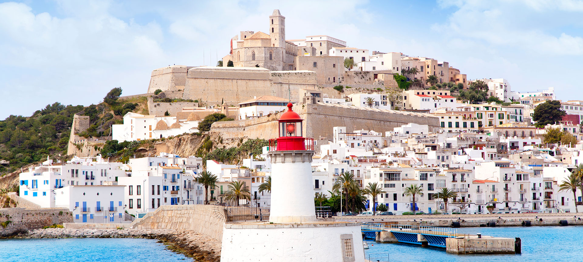 Blick auf Ibiza-Stadt