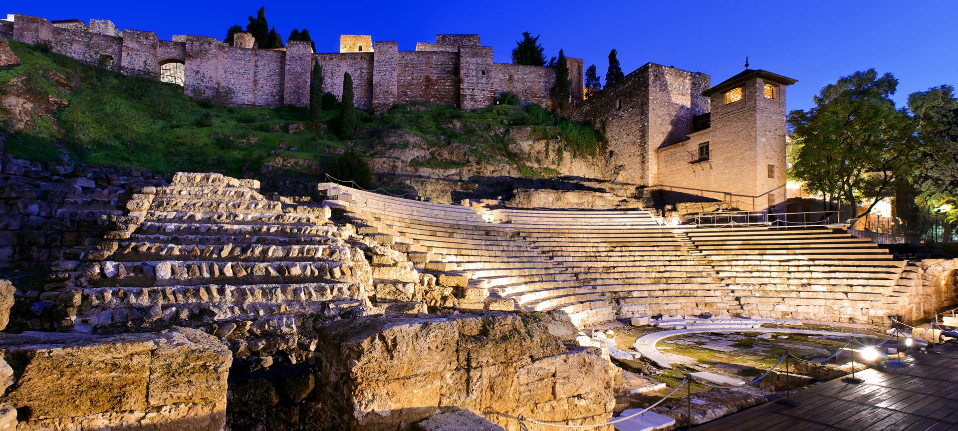 Alcazaba y Teatro romano de Málaga