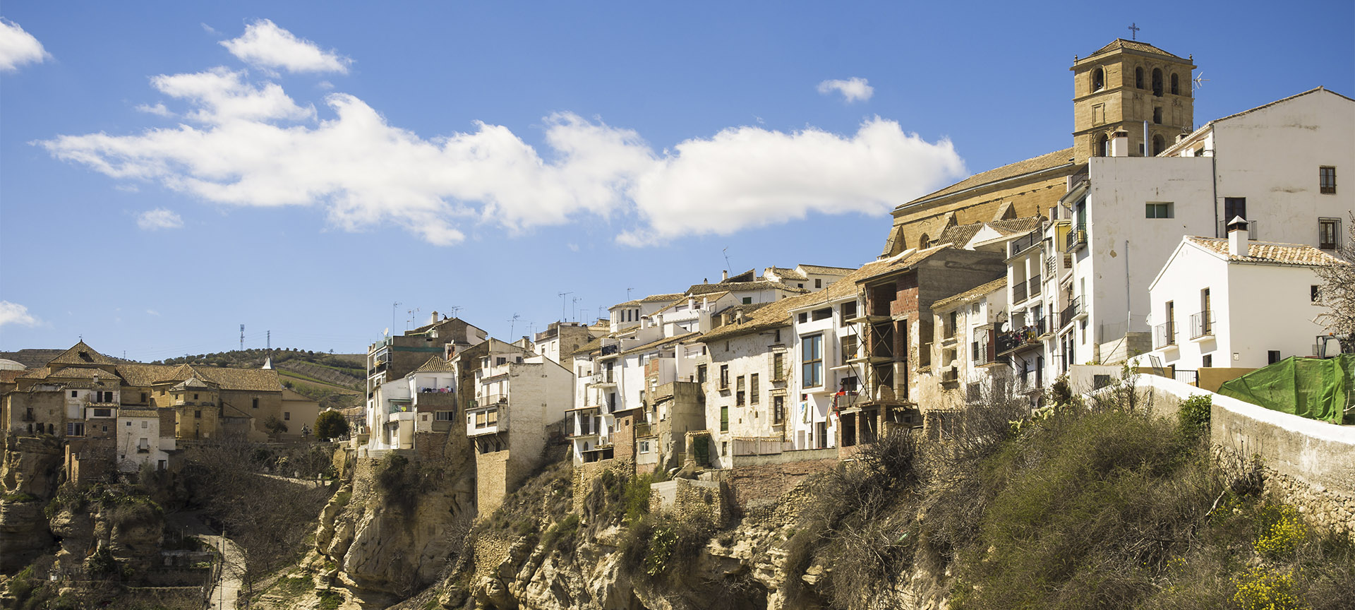 Widok na Alhama de Granada (Grenada, Andaluzja)