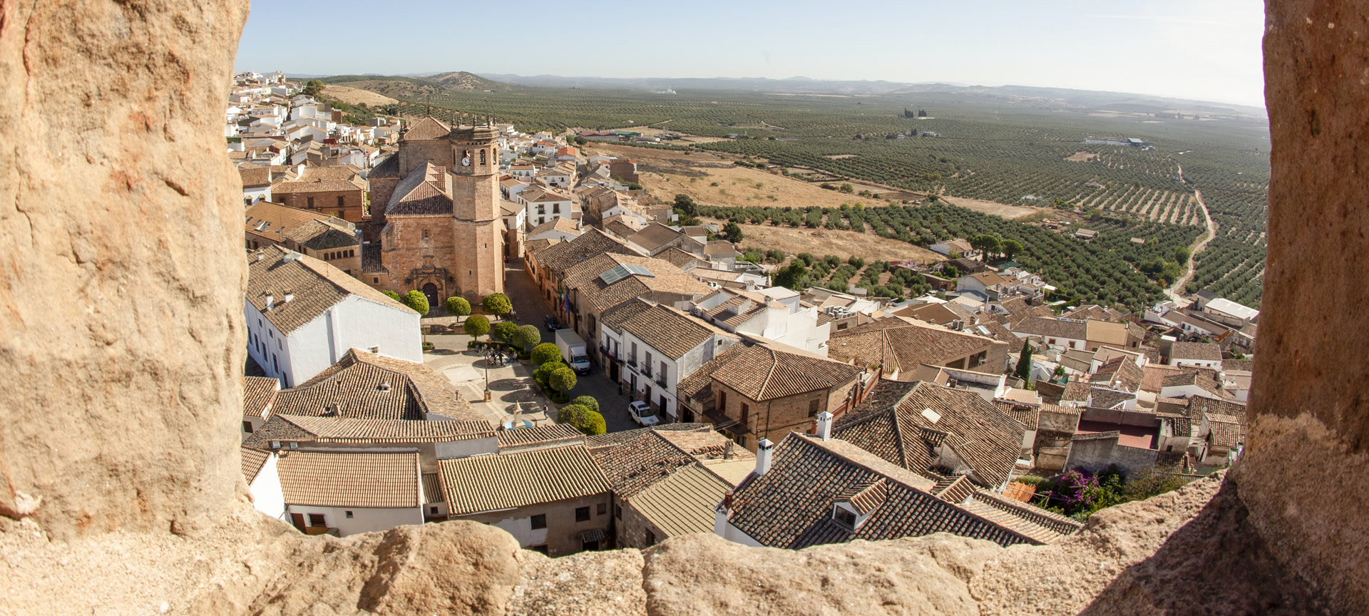Zamek w Baños de la Encina. Jaén