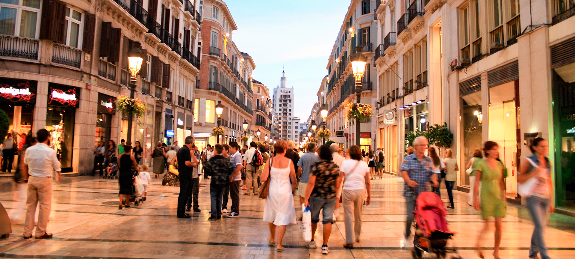 Calle Larios in Malaga