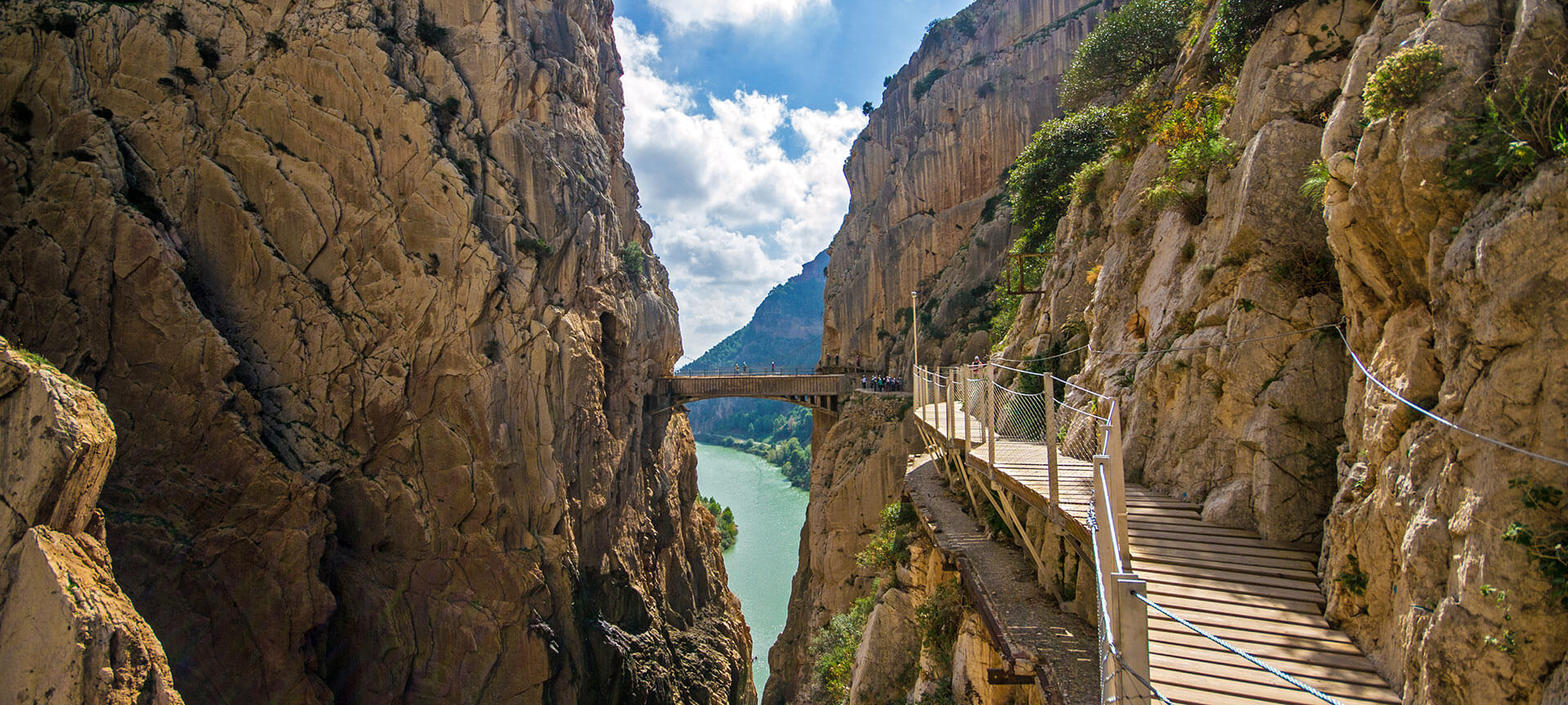 Caminito del Rey à Malaga, Andalousie