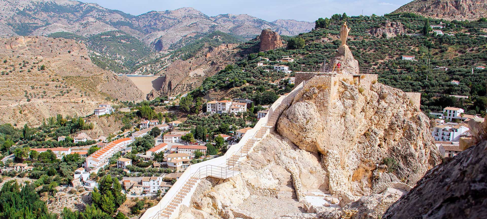 Veduta di Castril, Granada