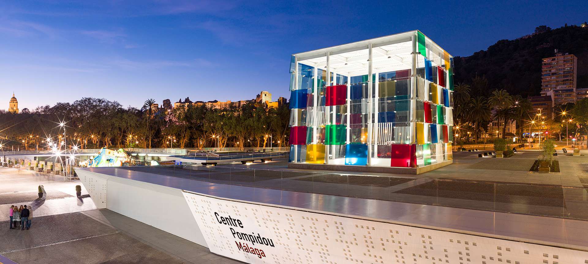 Blick auf das Centre Pompidou