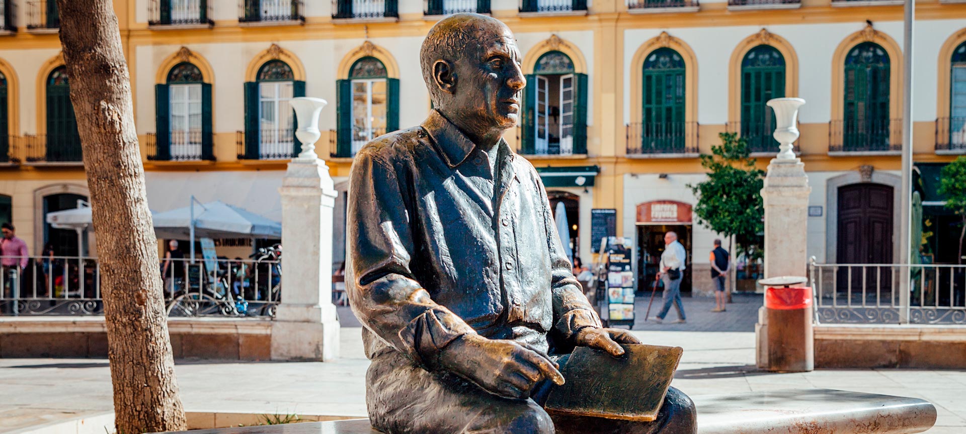 Picasso-Statue in Málaga