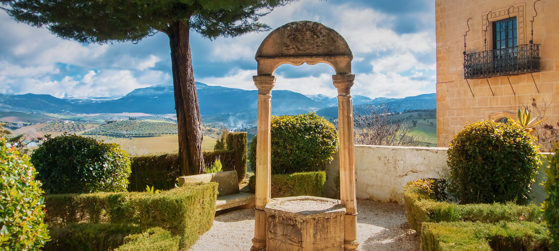 Jardins du palais du Rey Moro