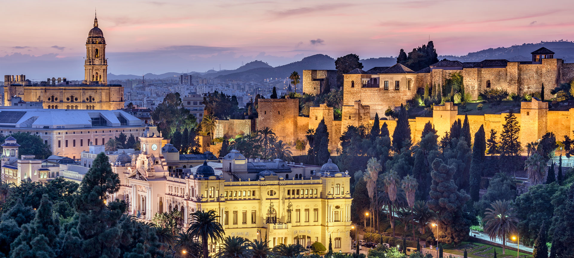 Vista de Málaga (Andalucía)