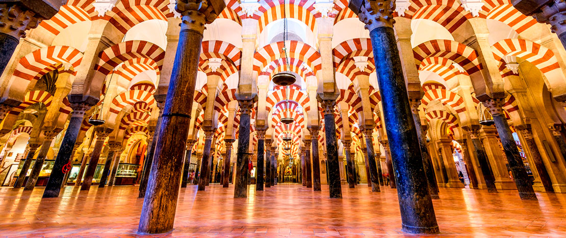 Interior of the Great Mosque of Córdoba Interior of the Great Mosque of Córdoba
