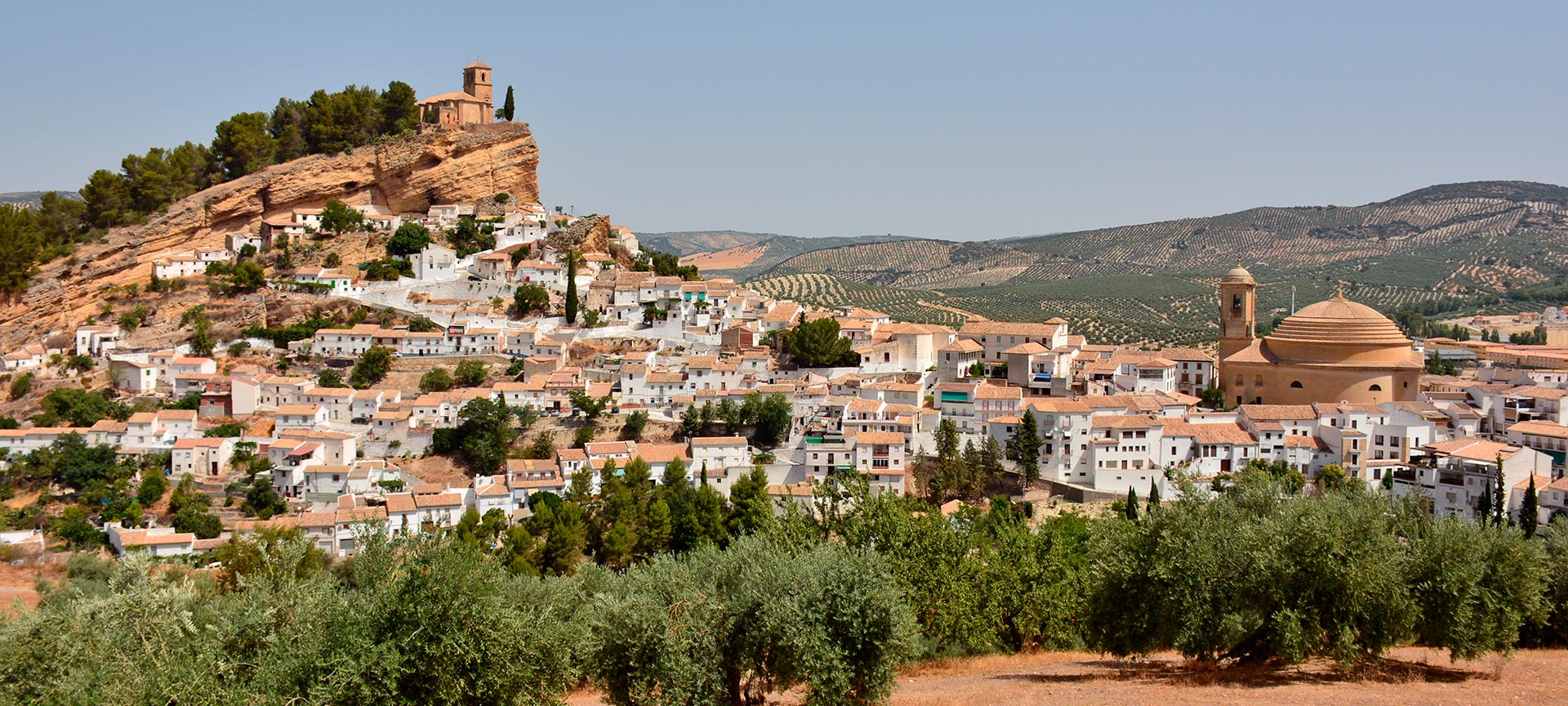 Veduta di Montefrío, Granada