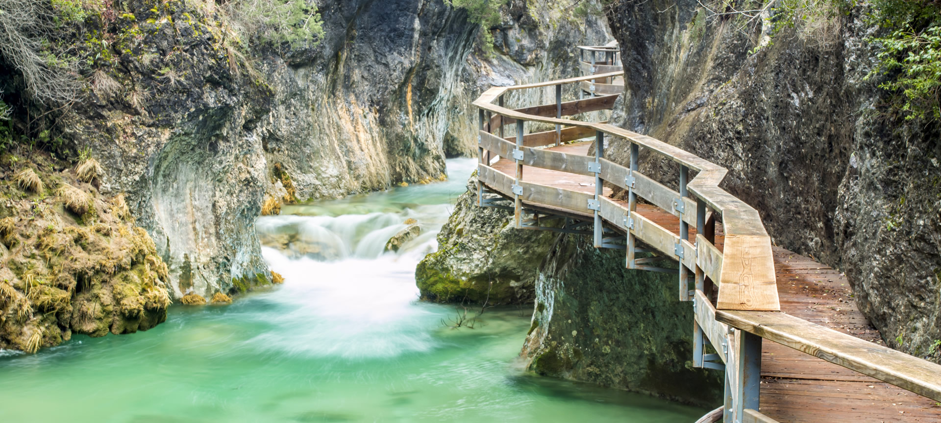 Bridges over the River Borosa in Cazorla Nature Reserve (Jaén)