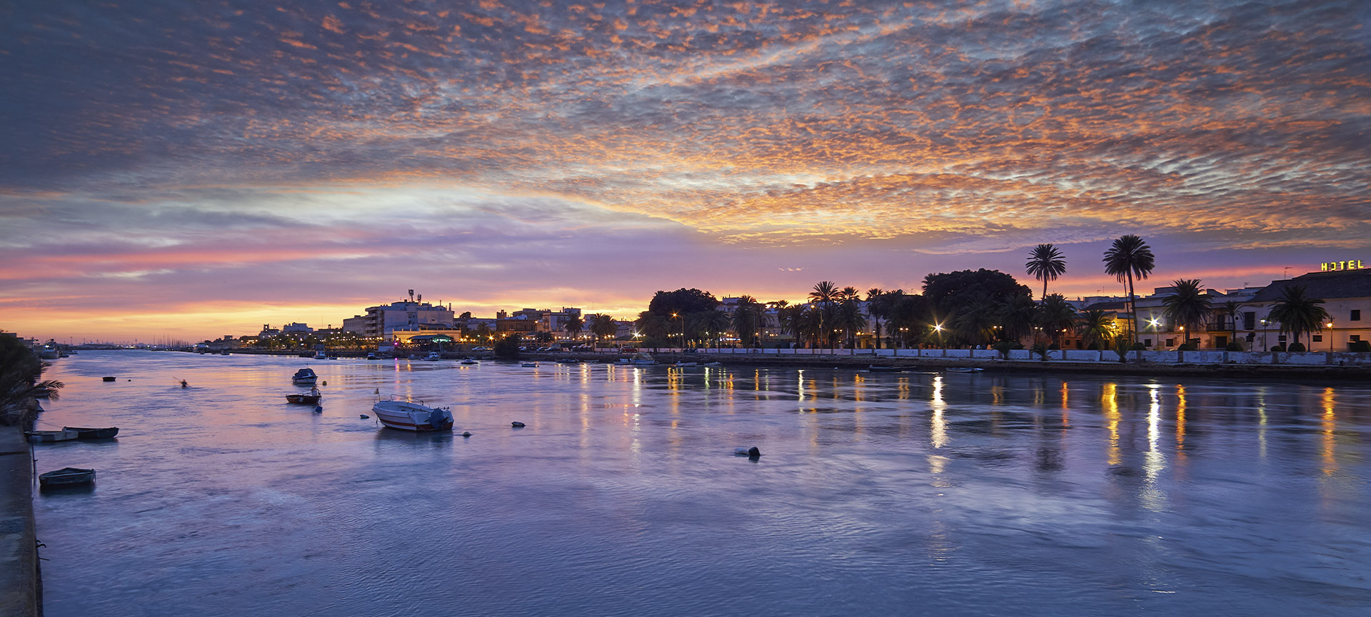 Panorâmica do Puerto de Santa María (Cádis, Andaluzia)