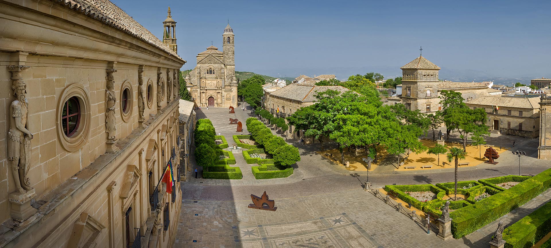 Widok Úbeda (Jaén, Andaluzja)