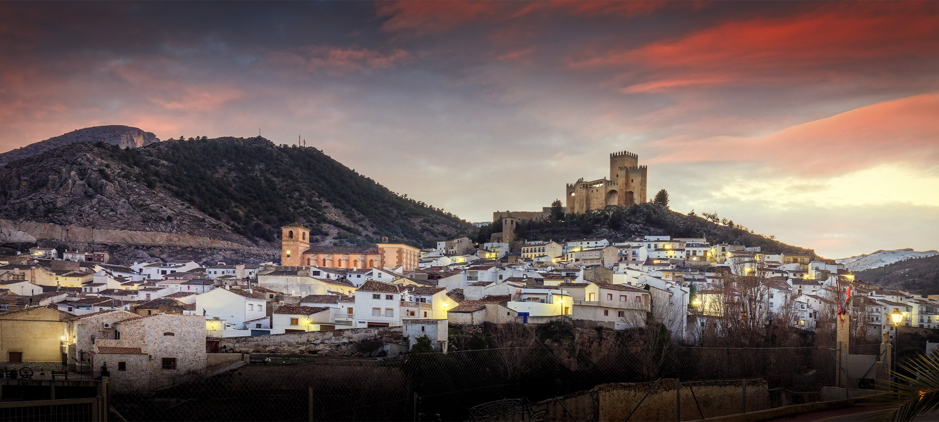 Panorámica de Vélez-Blanco (Almería, Andalucía)
