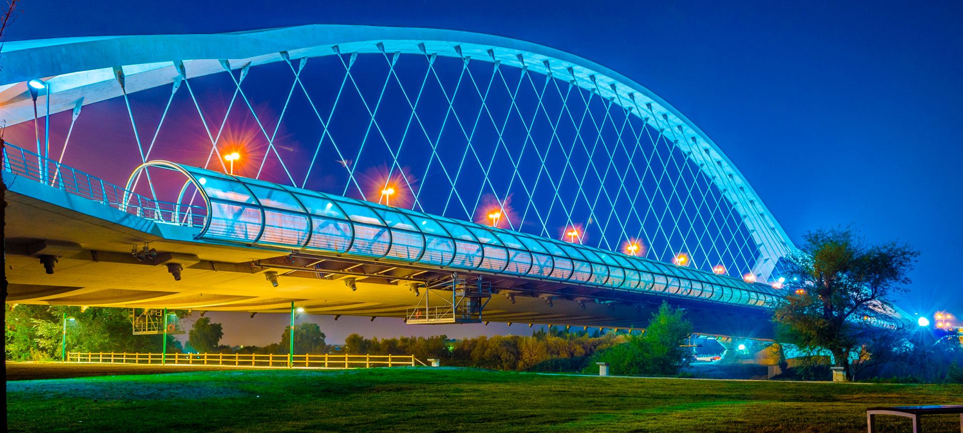 Ponte do Terceiro Milênio. Zaragoza