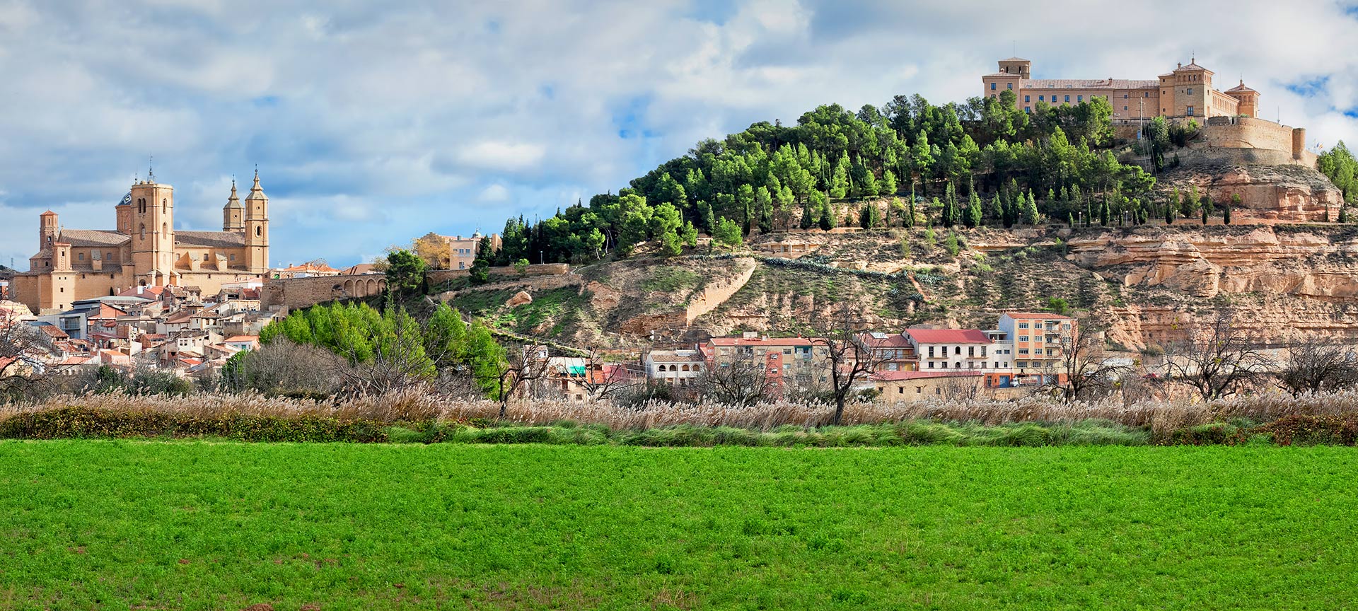 Vue d’Alcañiz. Teruel