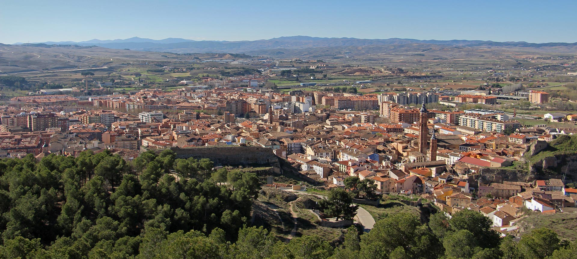 View of Calatayud. Zaragoza
