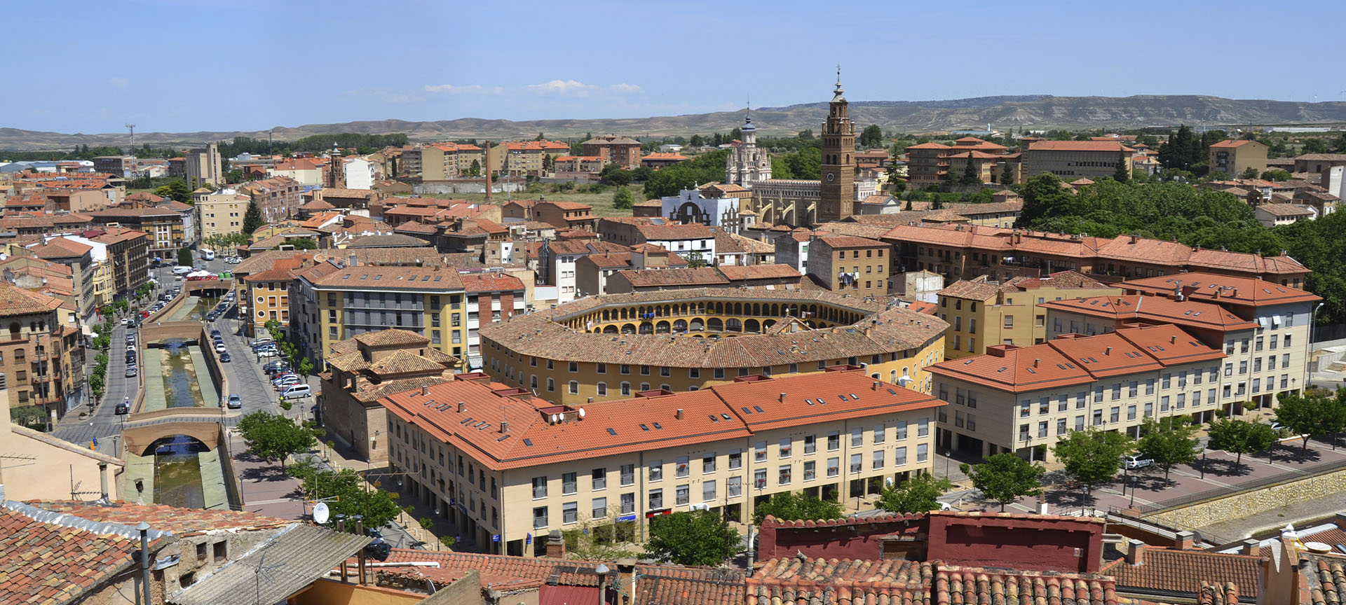 General view of Tarazona, Zaragoza (Aragon)