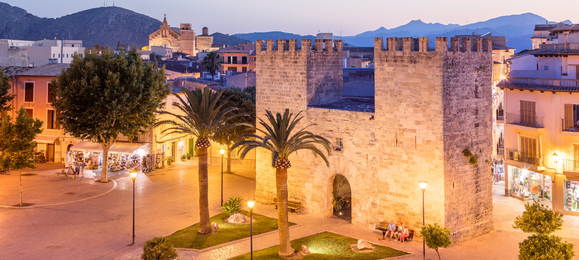 Old town of Alcúdia (Mallorca, Balearic Islands)
