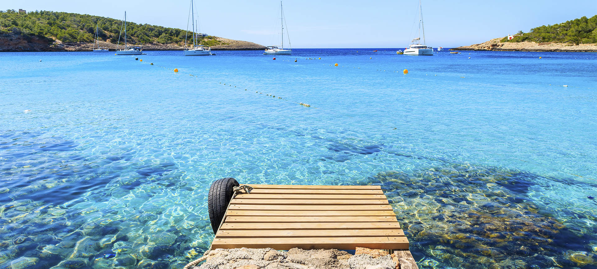 Cala de Portinatx beach (Ibiza, Balearic Islands)