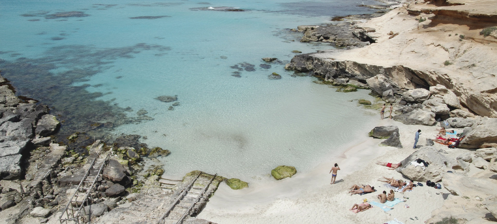 Cala des Mort de Sant Francesc auf Formentera (Balearen)