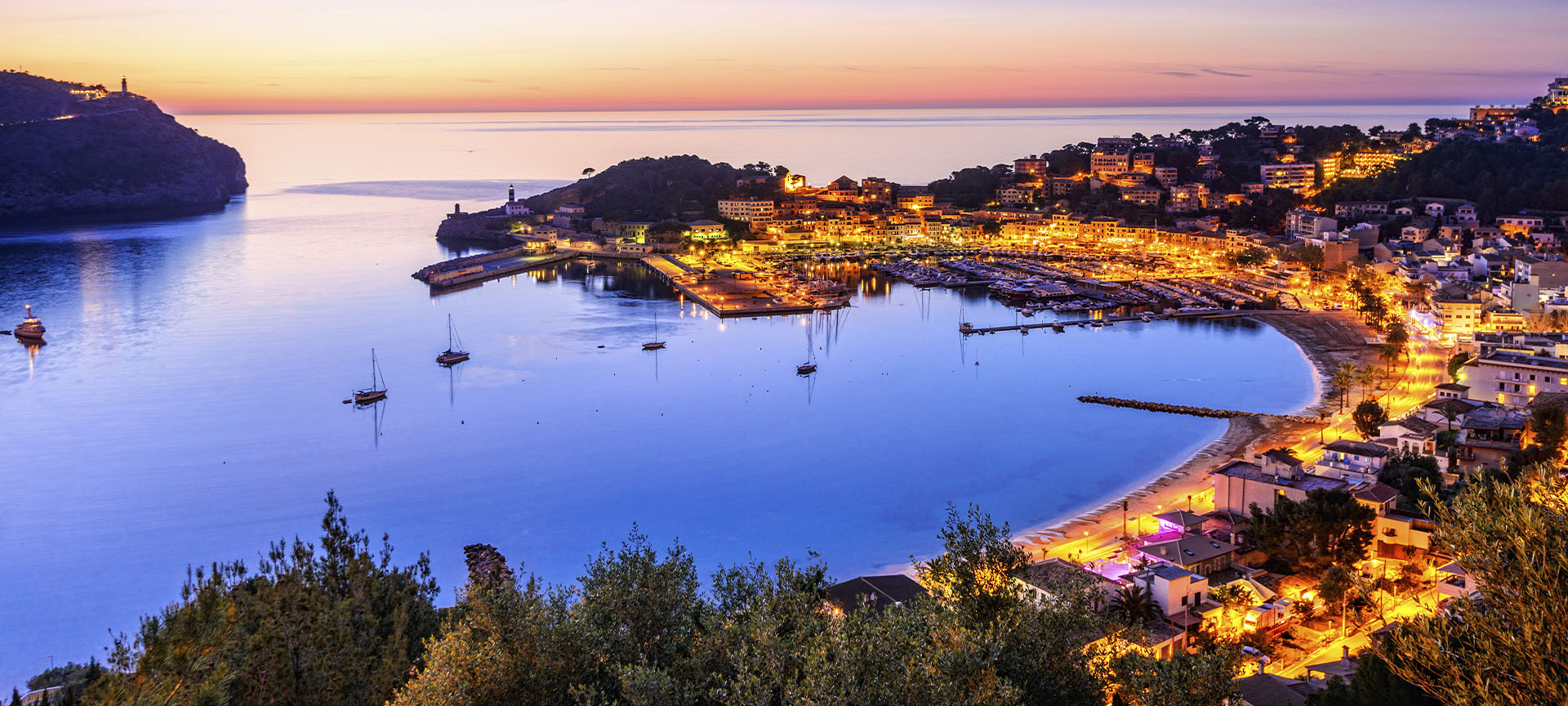 Port de Sóller à Majorque (îles Baléares)