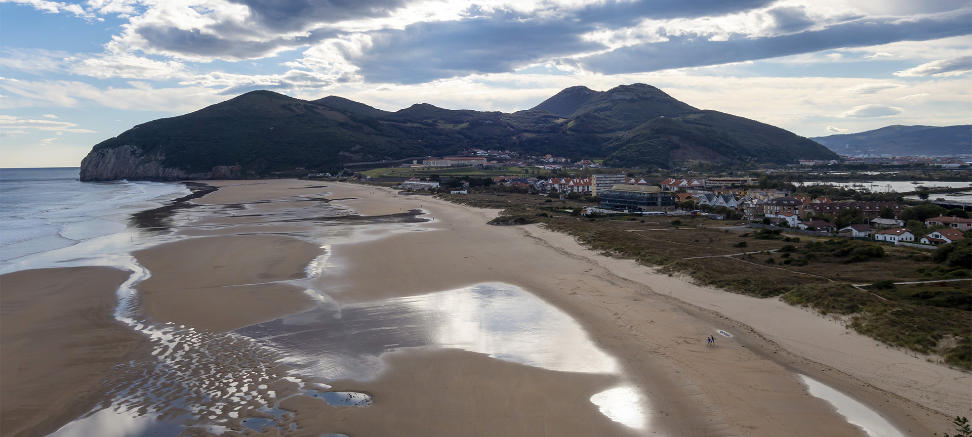 "Panoramic view of Santoña, Cantabria "