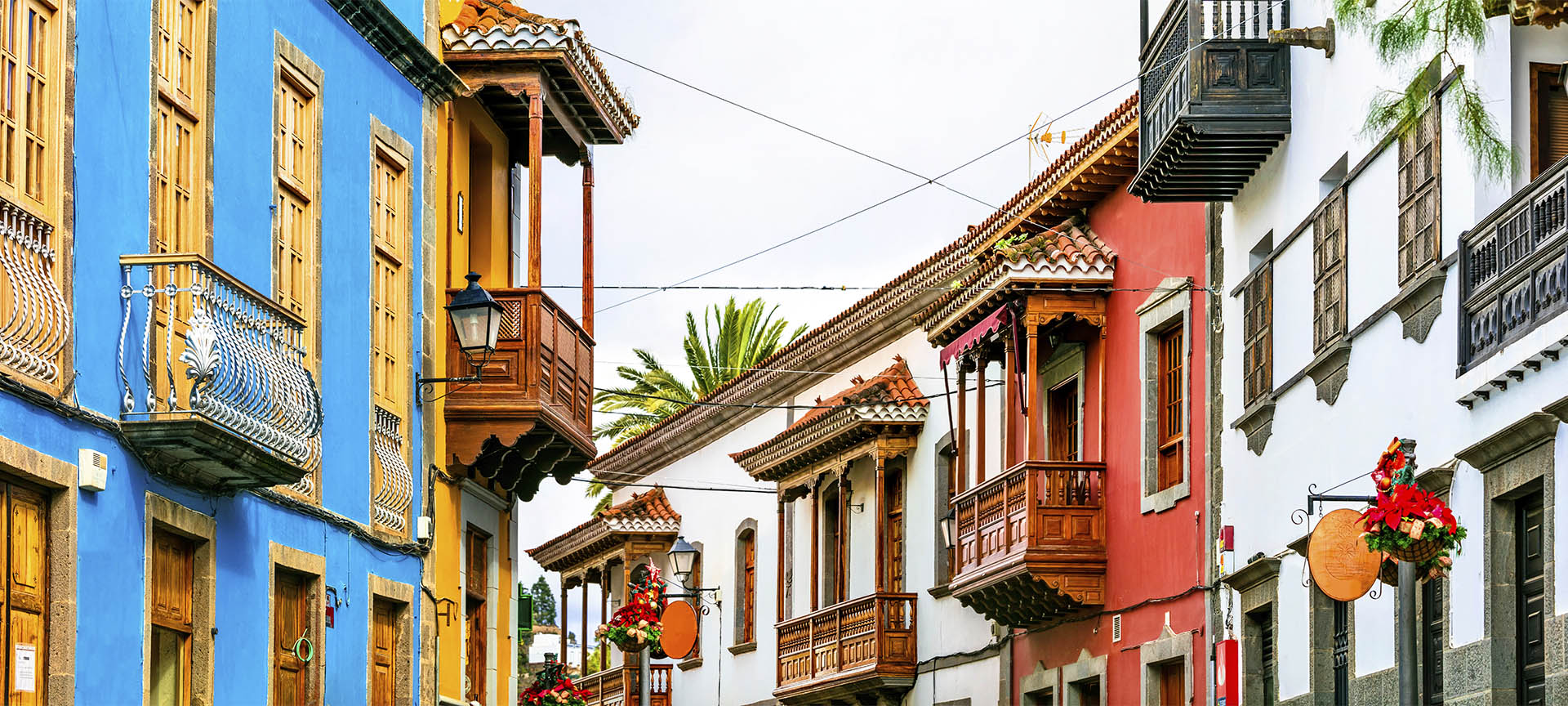 Strade di Teror, sull’isola di Gran Canaria (Isole Canarie)