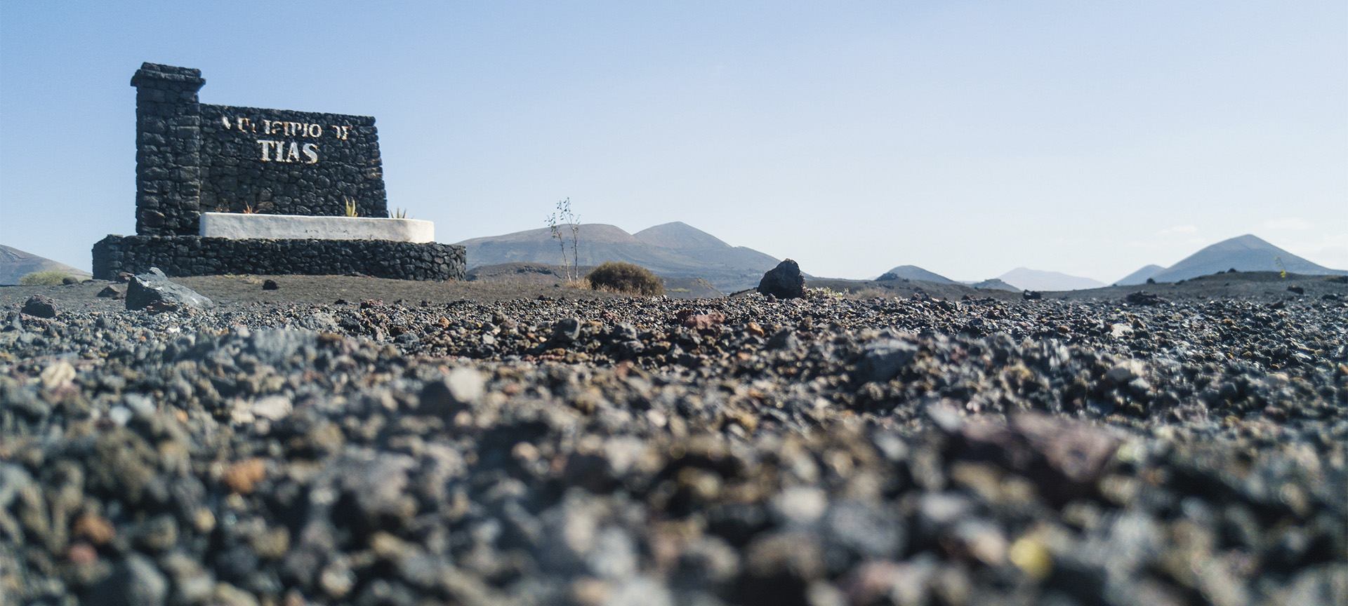 Surroundings of Tías on the island of Lanzarote (Canary Islands).