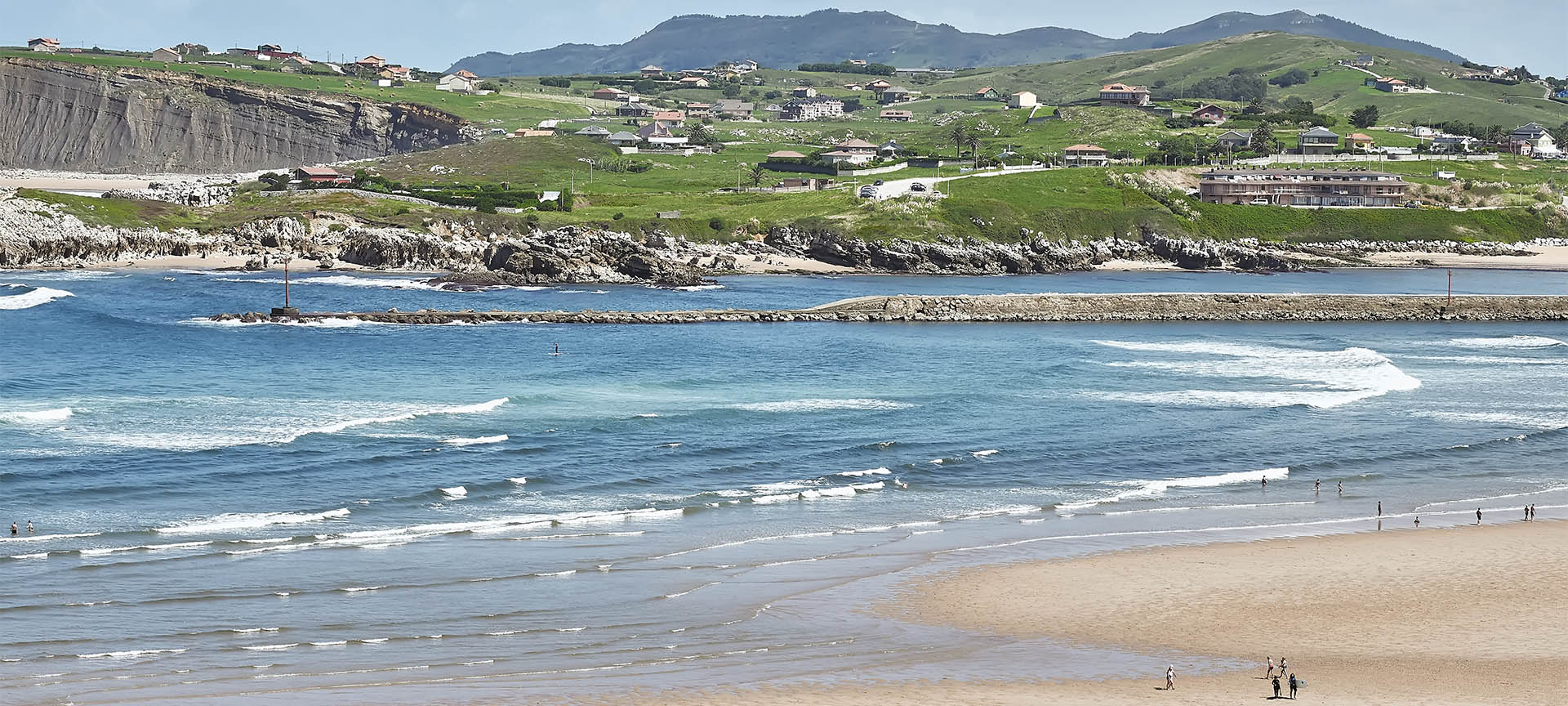 View of Suances, Cantabria