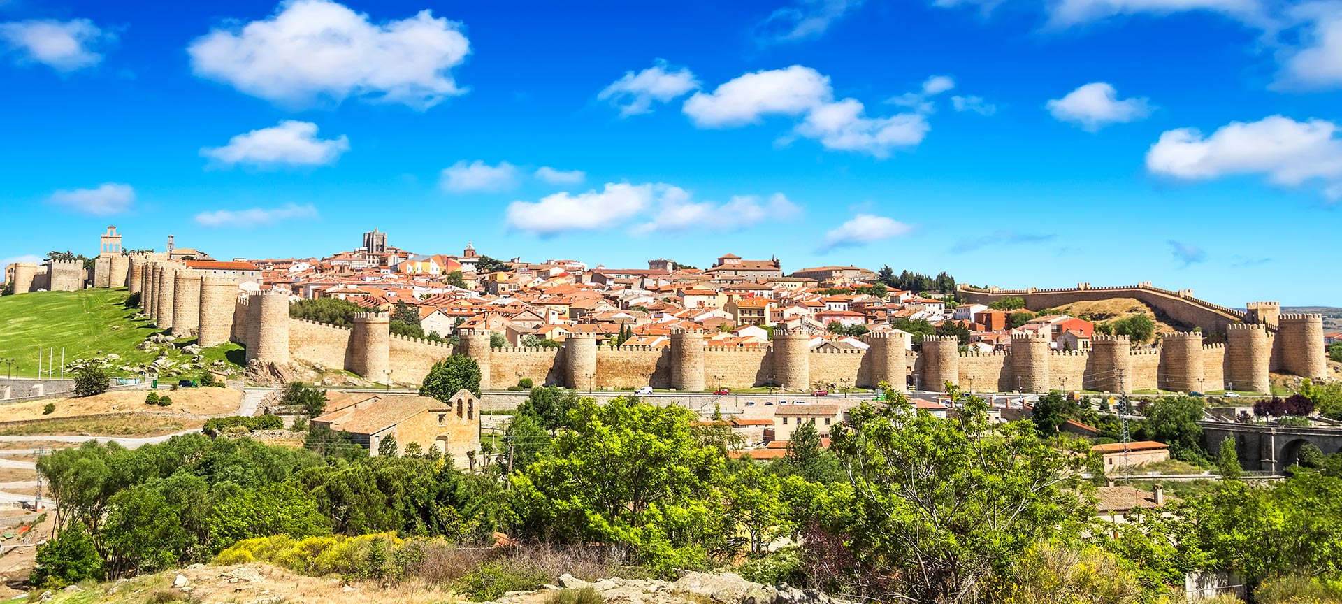 Vue générale d'Ávila