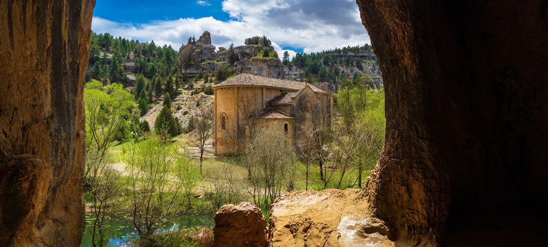 Cañón del Río Lobos park in Soria, Castilla y León Cañón del Río Lobos park in Soria, Castilla y León