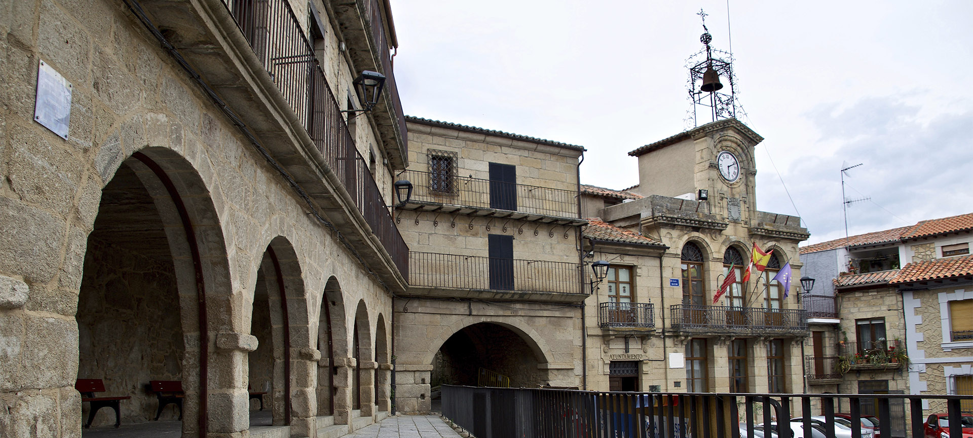 Plaza Mayor de Fermoselle, dans la province de Zamora (Castille-León)