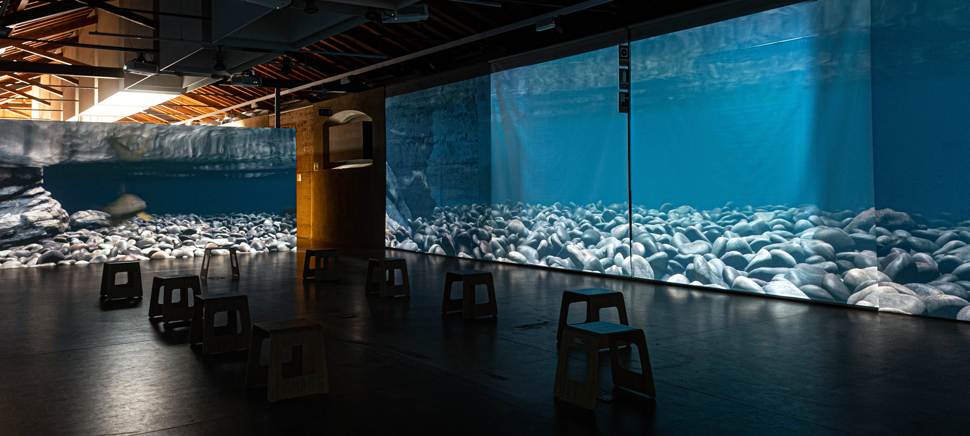 Interior del Museo del agua, Palencia