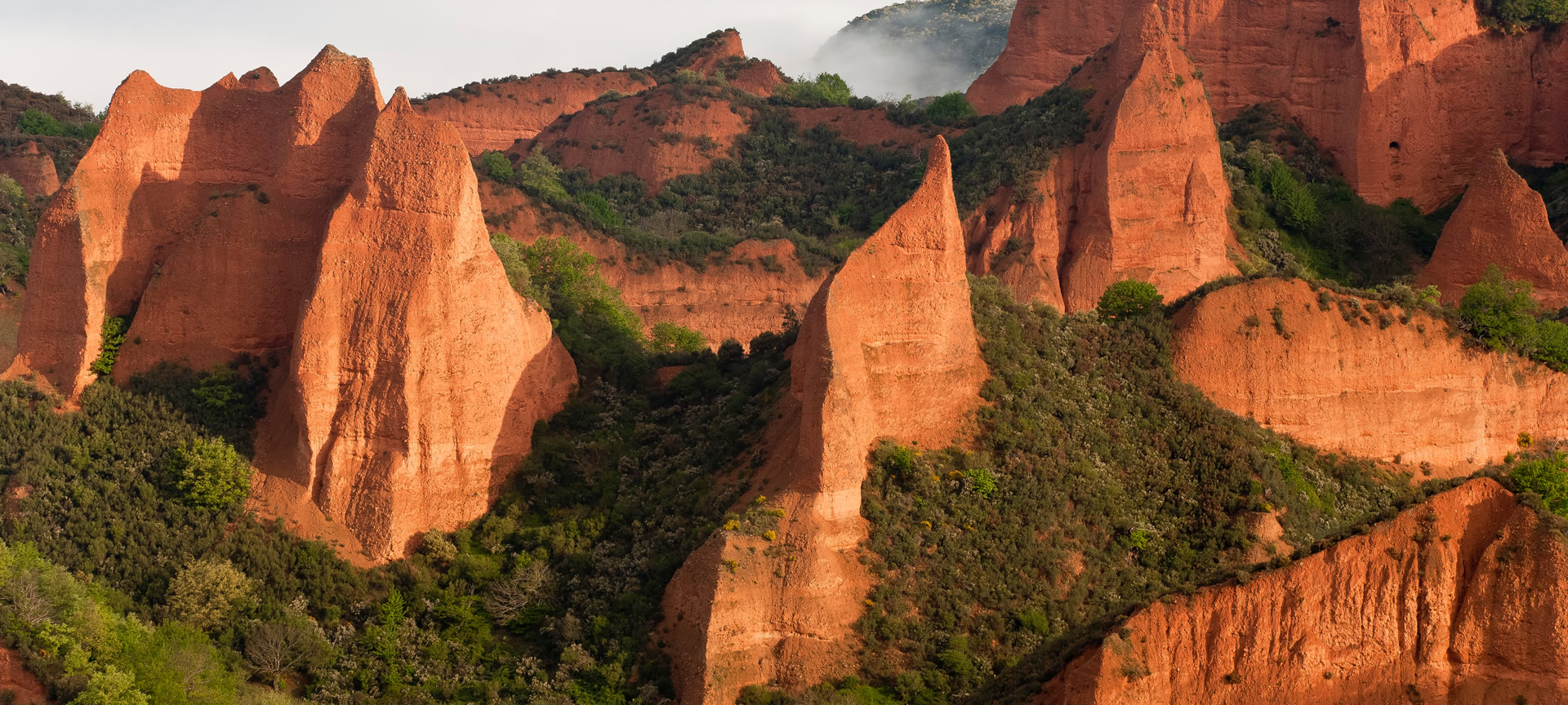 Blick auf Las Médulas, León