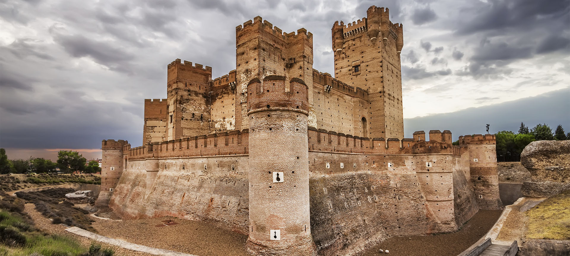 Château de Mota à Medina del Campo (province de Valladolid, Castille-León)