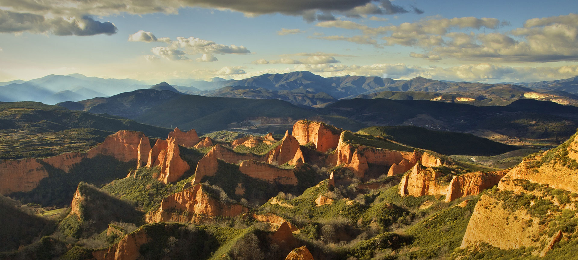 Las Médulas in León (Castilla y León)