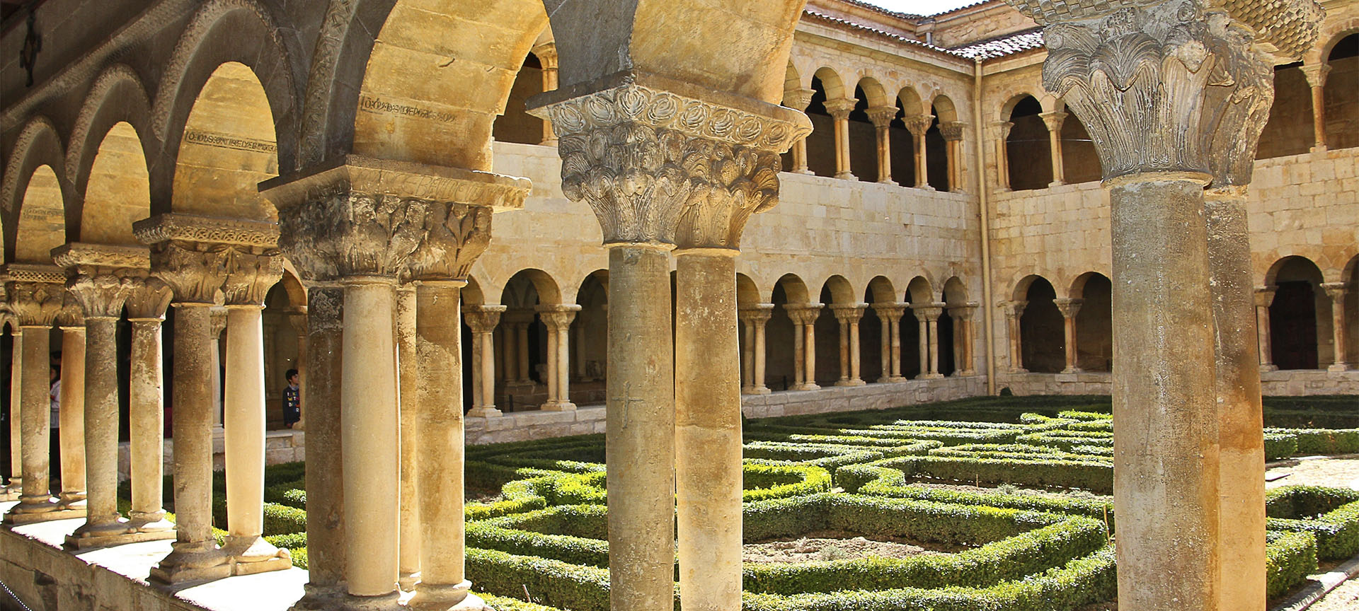 Interior of the Monastery of Santo Domingo de Silos in Burgos (Castilla y León)
