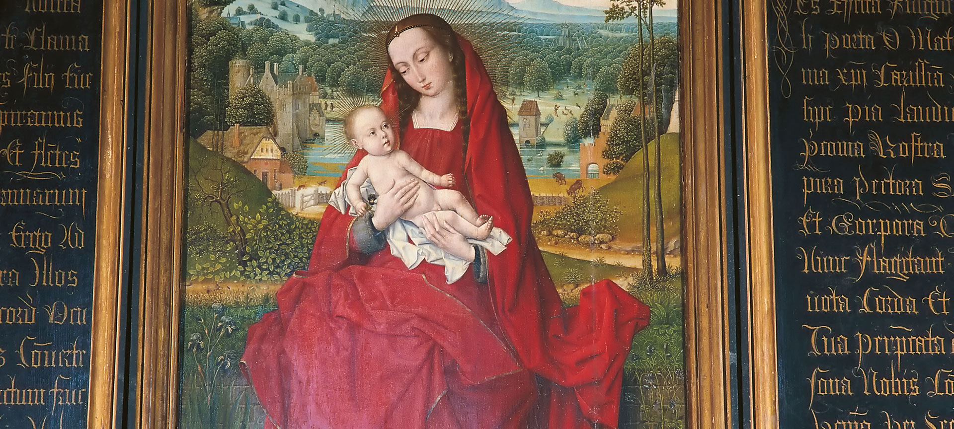 Jungfrau mit Kind. Hans Memling. Kathedralenmuseum Burgos