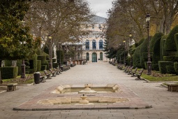 Paseo del Espolón w Burgos