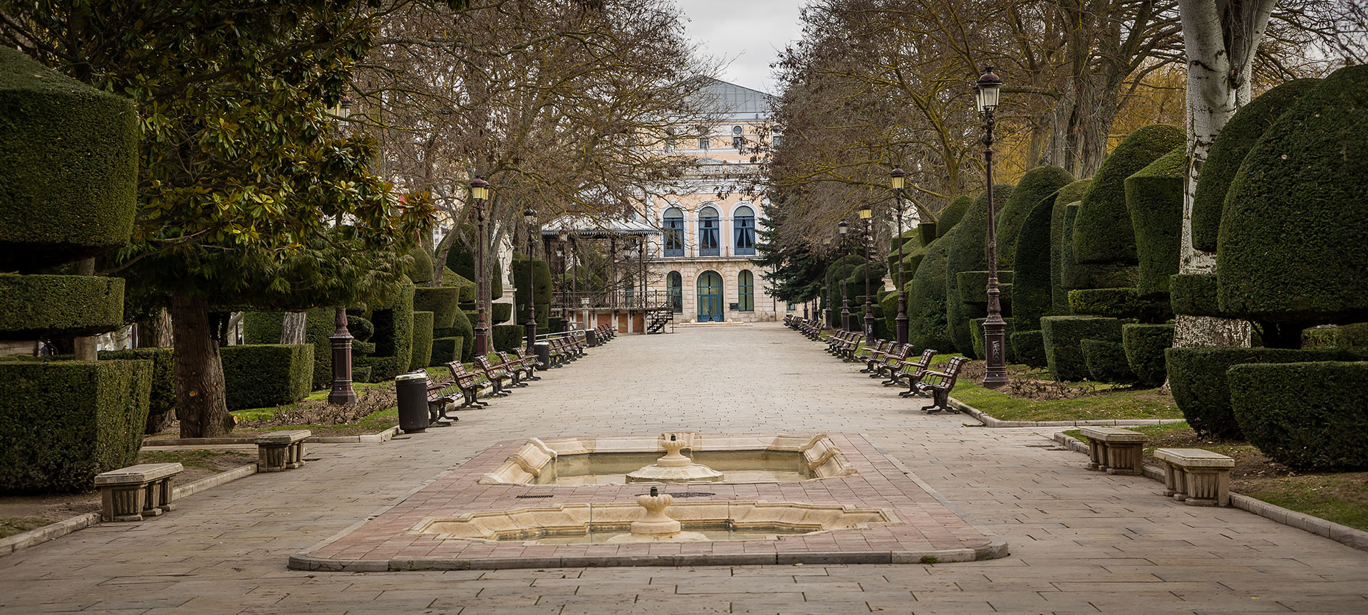 Paseo del Espolón in Burgos